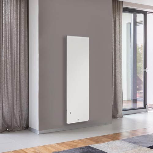 THERMOR Equateur 4 Radiateur connecté inertie double technologie vertical blanc 2000W - 427239