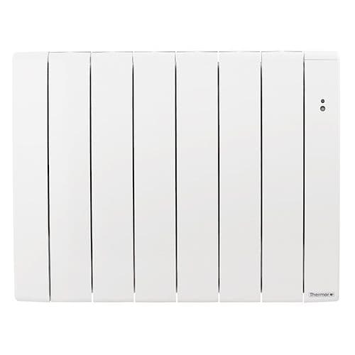 THERMOR Bilbao 3 Radiateur connecté à inertie fluide horizontal blanc 1000W - 493831