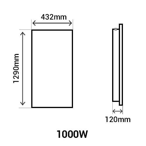 the494304-thermor-bilbao-3-radiateur-inertie-vertical-ardoise-1000w-schéma avec dimensions