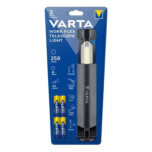 Lampe de travail VARTA WORK FLEX Telescope Light