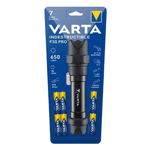 packaging varta lampe torche indestructible