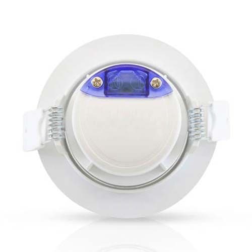 VISION-EL Spot LED encastrable et orientable 230V 7W 550lm 3000°K blanc - Dos