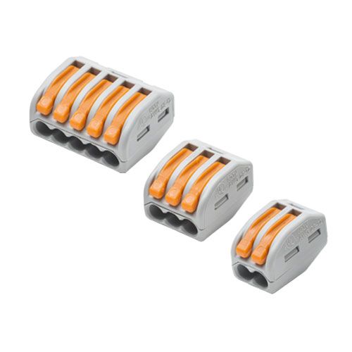 WAGO Valisette 50 bornes de connexion automatique S222 pour fils souples et rigides