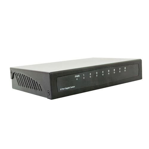 Switch 8 ports RJ45 1 Gigabit