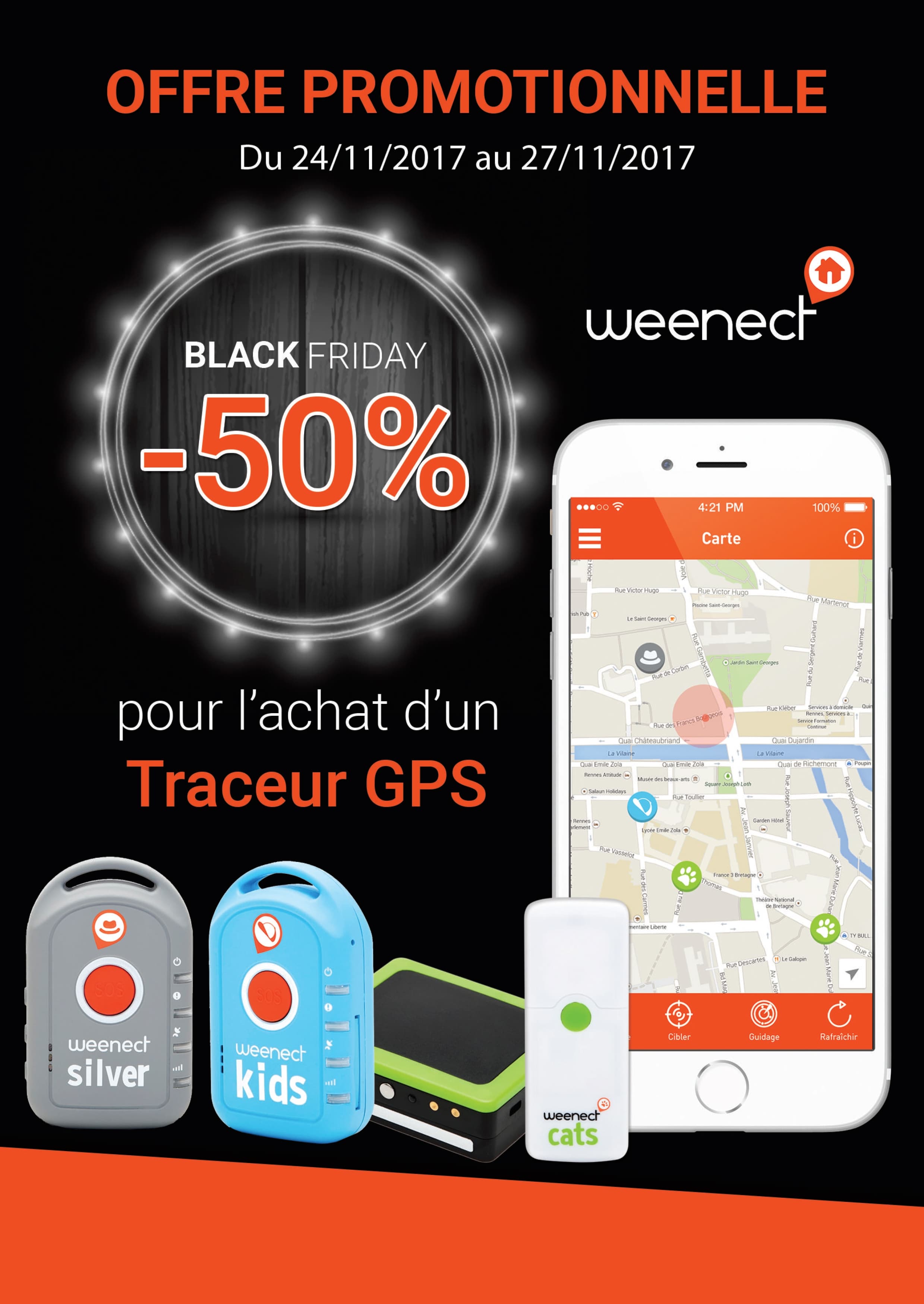 Offre de remboursement Weenect Black Friday